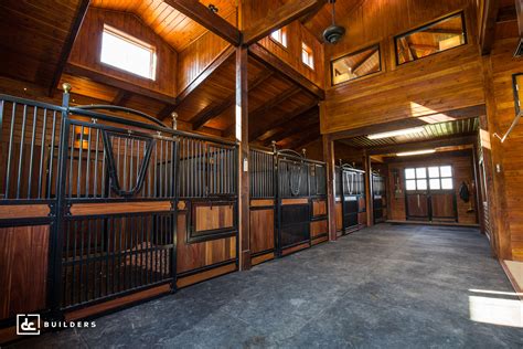 Inside Horse Barns