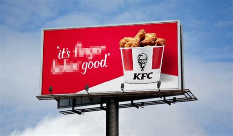 Why KFC censored half of its slogan