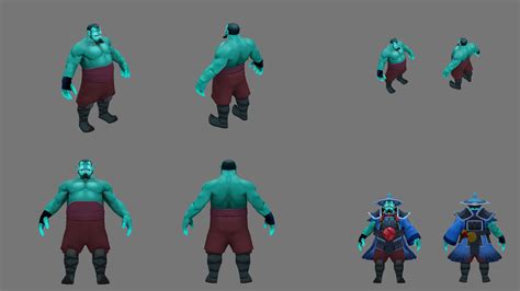 Dota 2 Hero Concept Sheets — polycount