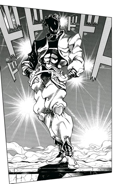 Best Jojo Manga Panels Black And White