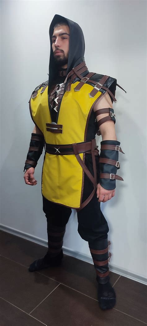 Mortal Kombat Scorpion Cosplay Handmade - Etsy