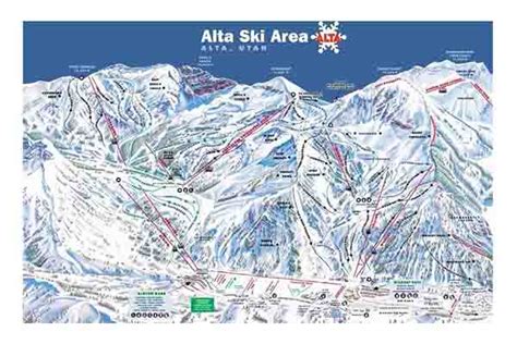 Free Alta Ski Trail Map | FreebieRush