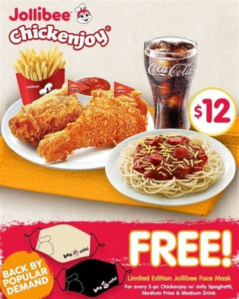 11 Dec 2020 Onward: Jollibee Free Limited Edition Jollibee Face Mask Promotion - SG ...