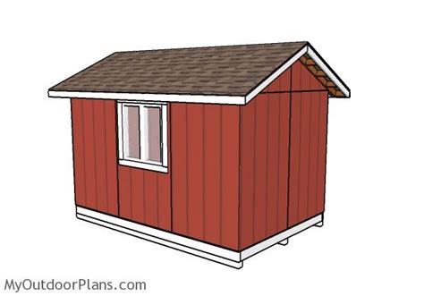 8x12 Shed Double Doors | MyOutdoorPlans | Free Woodworking Plans and ...