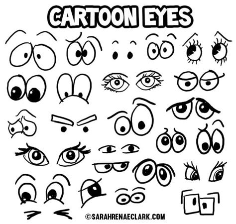 How To Draw Eyes Step By Step Cartoon - Howto Techno