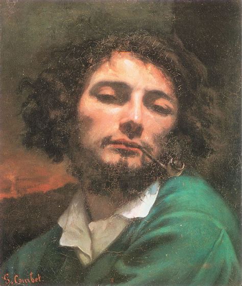 Self-Portrait (The Man with a Pipe) - Gustave Courbet - WikiArt.org - encyclopedia of visual arts