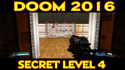 DOOM 2016 SECRET LEVEL LOCATIONS LEVEL 4 ARGENT FACILITY (4/13) - YouTube