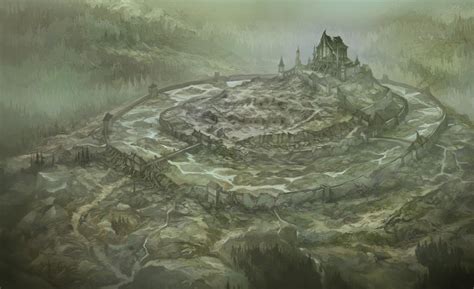 Dol Guldur Map for Heart of the Wild by JonHodgson on DeviantArt