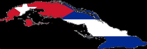 Cuba Flag Map • Mapsof.net