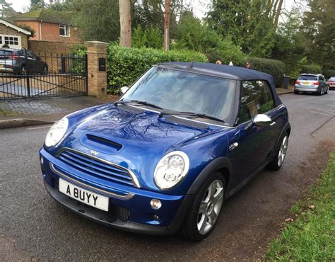 MINI COOPER S CONVERTIBLE ELECTRIC BLUE FOR SALE GREAT CONDITION | in Woburn Sands ...