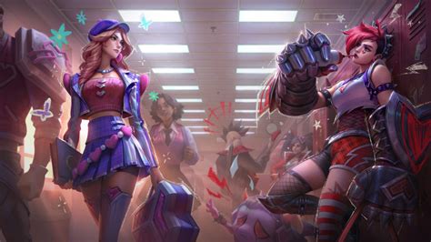 Shippers rejoice: League's new Valentine's Day skins feature cute recall interaction between Vi ...