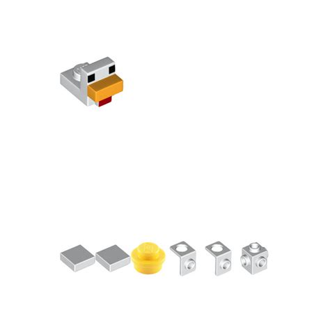 LEGO Minecraft chicken | Brick Owl - LEGO Marketplace