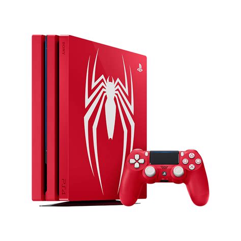 PlayStation 4 Pro 1TB Marvel's Spider-Man Limited Edition Console with a Game