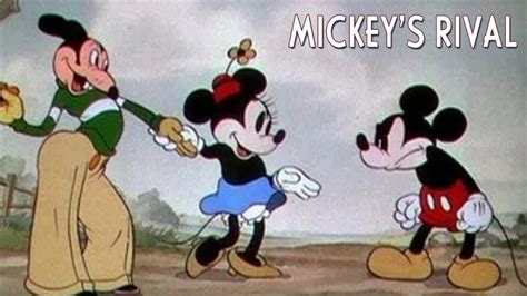 Mickey's Rival 1936 Disney Short Film | Mickey Mouse, Mortimer Mouse