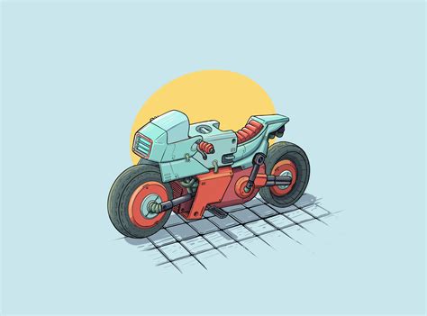 CYBERPUNK BIKE by MEANDI on Dribbble