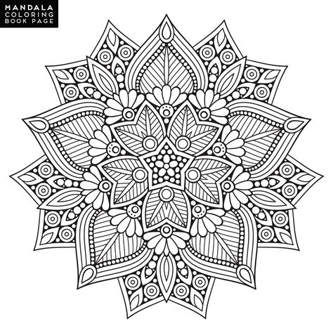 ️Meditation Mandala Coloring Pages Free Download| Goodimg.co