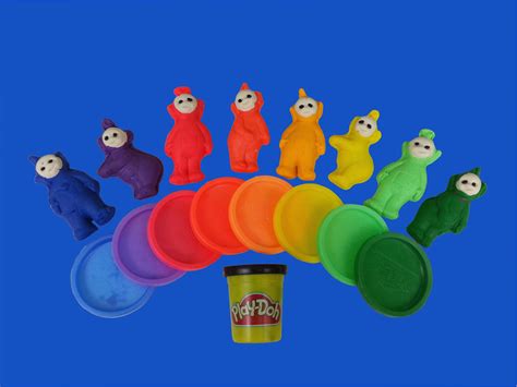 Play Doh Teletubbies Rainbow Surprise Toys (avec images)