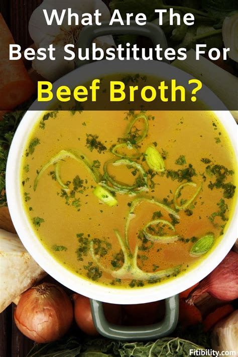 6 Best Alternatives To Beef Broth That Are Just As Flavorful - Fitibility