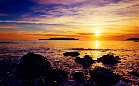 Sunrise Beach - Wallpaper, High Definition, High Quality, Widescreen