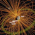 Jupiter's Magnetosphere Art Print by Nasa/science Photo Library