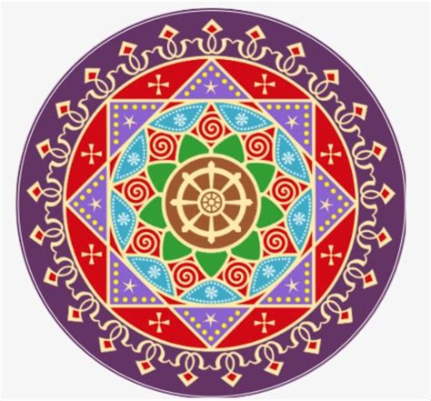 frieda louise: Radial Symmetry Mandala Lesson