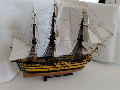 Finished my Revell HMS Victory 1:225 : r/modelmakers