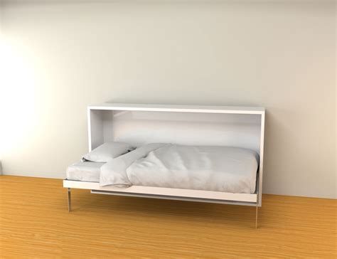 Hover – Twin Horizontal Murphy Wall bed - Expand Furniture - Folding ...