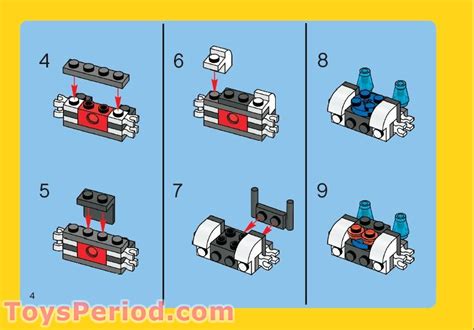 LEGO 4917 Mini Robots Set Parts Inventory and Instructions - LEGO ...