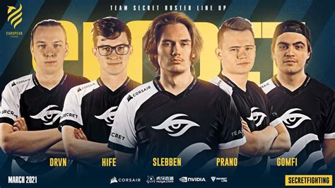 Team Secret Announces New Rainbow Six Siege Roster