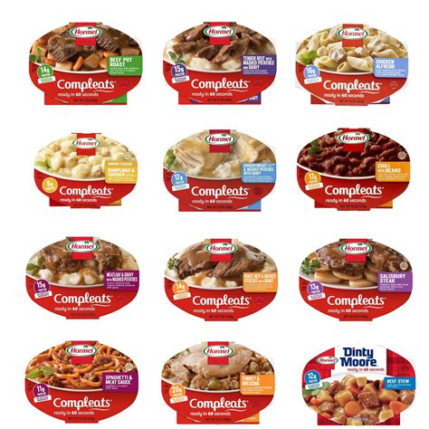 Buy Hormel Compleats Variety Pack- Includes 12 Different Flavors of Non refrigerated ...