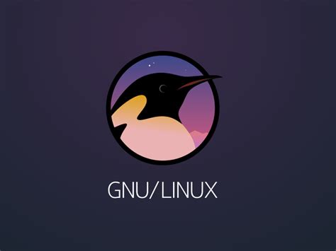 Linux logo by Andrey Larin on Dribbble