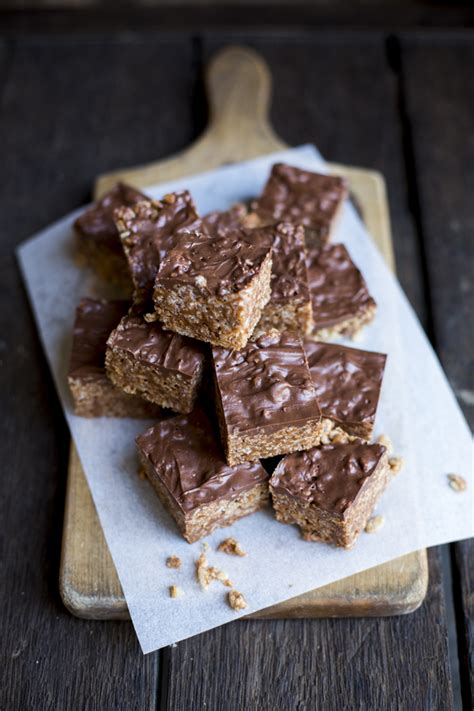 Chocolate Caramel Rice Crispy Treats | Donal Skehan | EAT LIVE GO