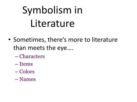 Define Theme Symbol Motif Examples Of Symbolism