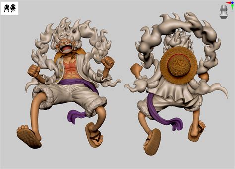 Monkey D. Luffy - Gear 5 Nika (One Piece) - ZBrushCentral