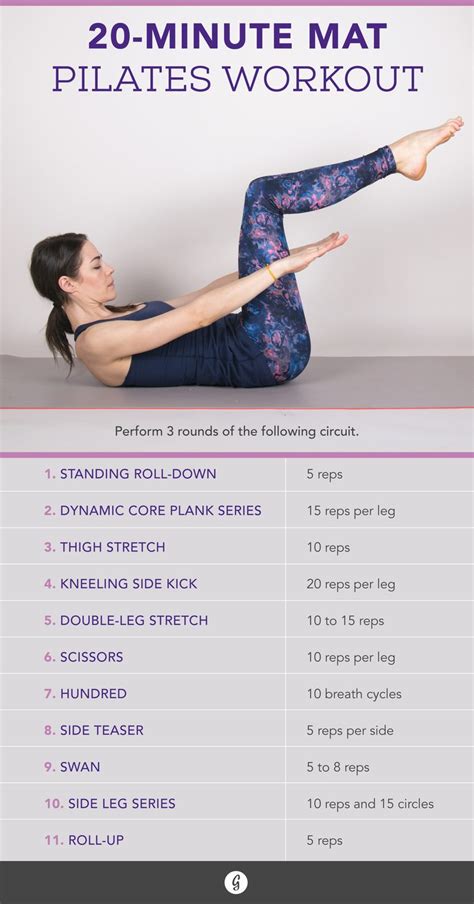 Best 30 Minute Pilates Workout - WorkoutWalls