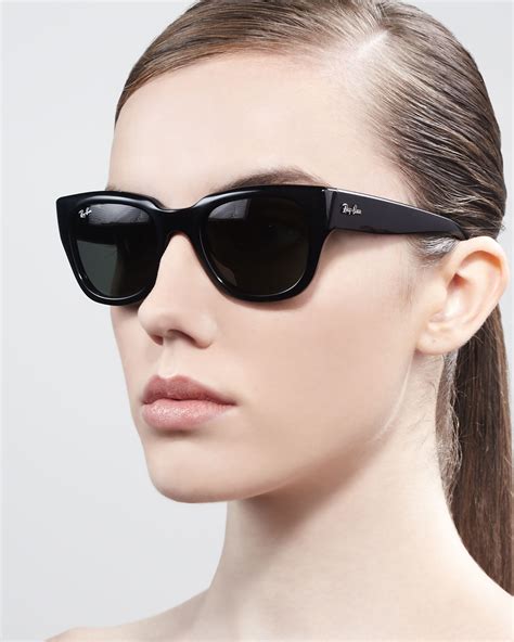 Lyst - Ray-Ban Cat-Eye Sunglasses in Black