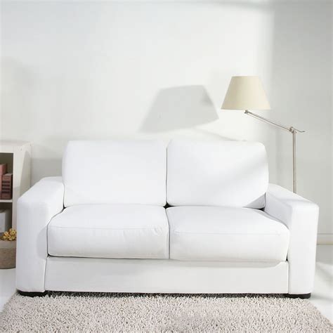 White Sofa Bed Leather - sofa living room ideas