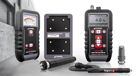 Concrete Moisture Testing with Tramex Meters | Tramex