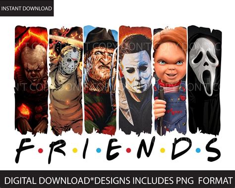 Horror Characters PNG Horror Friends Png Horror Halloween | lupon.gov.ph