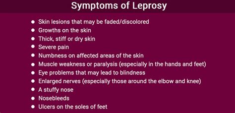 Leprosy : Causes,Types, Symptoms, Complications and its Treatment