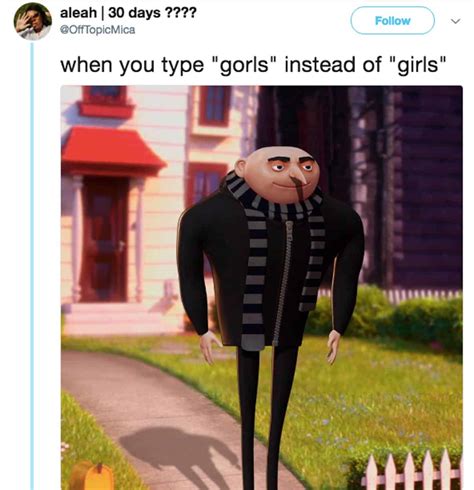 18 "Gorl" And Gru-Inspired Memes - SayingImages.com