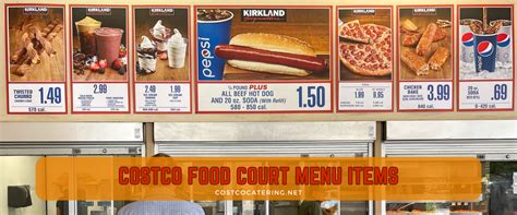 Costco Food Court Nutrition 2024 - Yetta Katerine