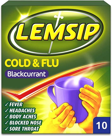 LEMSIP COLD AND FLU BY 10 SACHETS - Santebene