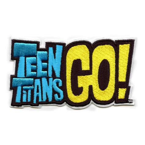 Teen Titans Go Logo Patch Dc Cartoon Network Embroidered Iron on BE6 - Etsy