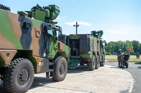 French Army formally inducted first Griffon VBMR multirole armoured vehicles