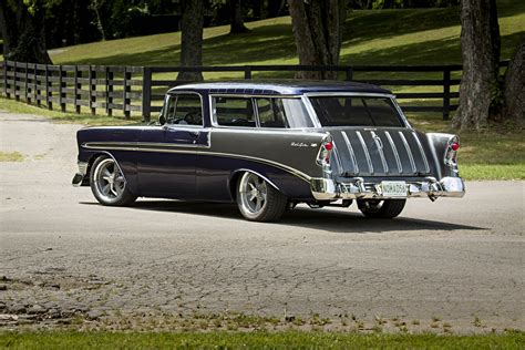 This 1956 Chevy Nomad Is All About How You Get There - Hot Rod Network