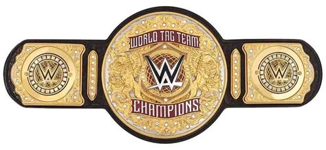 First look at new WWE World Tag Team Championships