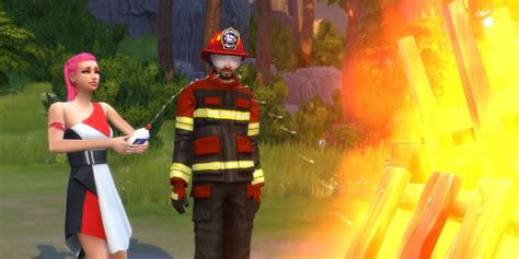 Sims 4 Player Shows In-Game Firefighters Are The Absolute Worst