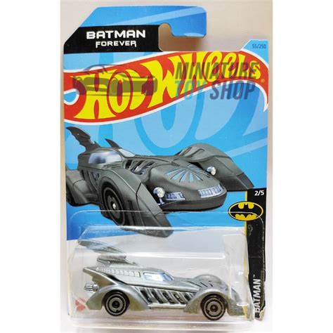 Batman Forever Batmobile Grey Hot Wheels 2023 Mainline - MINIATURE TOY SHOP