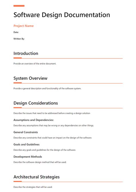 Software Design Document: What is it & How to Create it! (Template ...